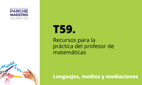 T59. Recursos para la práctica del profesor de matemáticas