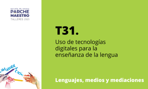 T31. Uso de tecnologías digitales para la enseñanza de la lengua